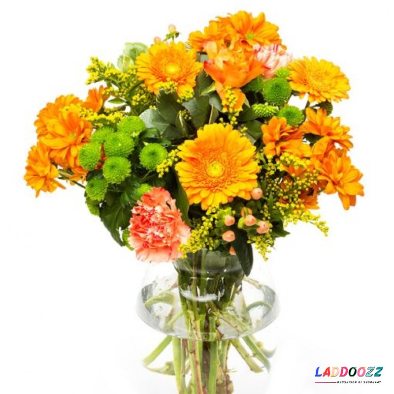 Orange Carnations for Home or Office