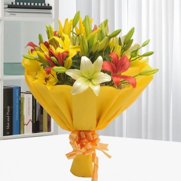 Pure Love for Lilies Bouquet 